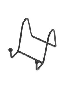 1pc Black Metal Tablet Display Stand, Iron Tabletop Easel Holder, Desktop Display Rack For Tablet PC Photo Frames Decorative Plates Artwork Books Home Office Desk Organization - Multicolor - View 16