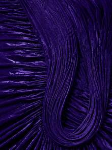 Smilprince Deep Purple Strapless Asymmetrical Ruched Mermaid Evening Gown, Autumn/Winter Vintage High-End Vibe Fall Wedding Party - Royal Blue - View 11