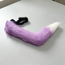 Fox Tail Halloween Handmade Cat Tail Cosplay Party Prop - Multicolor - View 12