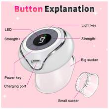 Electric Body Massage Beauty Device, Smart Moxibustion Gua Sha Massage Tool, Suitable For Abdomen, Arms, Legs, Waist And Back, Ideal Holiday Gift - White - View 5