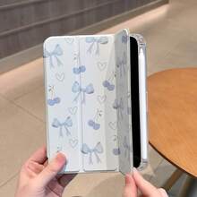 Protective Case Compatible With Ipad 11th Gen, A16 Model, With Pen Slot, High Transparency Acrylic Back, Smart Sleep/Wake, Full Coverage Shockproof, Fashion PU Leather, Compatible With IPad 10th Gen, Matepad SE 11-Inch, Pad 2 11"/Pad SE 11-Inch 2023 - Multicolor - View 8