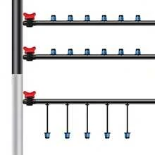 50pcs/100pcs Adjustable Flow Rate Drip Irrigation Sprinkler Heads, Micro Sprinkler Heads For Garden Potted Plants Automatic Watering - One Size - View 8