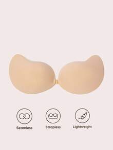 Lignisse Mango Cup Sticky Bra With Storage Board Invisible Push Up Front Closure Strapless Backless Self-Adhesive Seamless Lift Breast Pasties Women Intimates - Multicolor - View 8