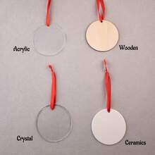 Custom Christmas Ornament, Personalized Name And Text Holiday Hanging Decor, Festive Snowman Wreath Style, Customized Christmas Tree Ornament, Customizable Wall Hanging Keepsake, Christmas Home Decor, Holiday Gift 2026, Room Decor, Family Gift - Style B - View 3