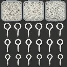 150/300 Multi-Size Screw Eye Pins, Mini Screw Eye Nails, Suitable For Handmade Crafts, Cork Bottles And DIY Jewelry Making - Sheep Eye Nail - View 7