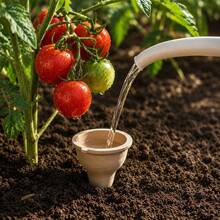 4pcs Automatic Watering Spikes, Cute Watering Can Shaped Automatic Irrigation Device, No Need To Remove Bottle To Refill, Suitable For 7-Day Travel, Indoor And Outdoor Potted Plants, Convenient Plant Watering Assistant - Multicolor - View 3