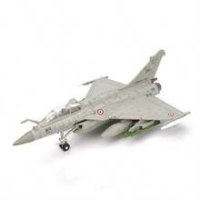 1/72 Scale Creative Military Series Model, Dassault Rafale Fighter Jet Model, Multi-Function Fighter Aircraft Toy, Christmas Gift - Multicolor - View 4