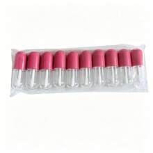 4pcs/10pcs 5ml Plastic Lip Gloss Tubes, Mini Travel Bottles For Foundation, Concealer And Lipstick, Lip Balm Containers, Suitable For Makeup Samples And Travel Toiletries Storage - Multicolor - View 8