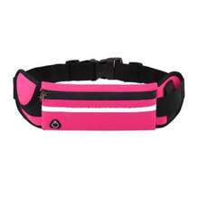 1Pc Reflective Sports Running Waist Belt, Adjustable Elastic Phone Storage Pouch, Outdoor Workout Daily Accessory, Christmas Gift - Multicolor - View 3