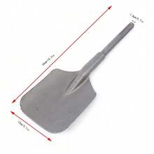 YUNRUX 5 Pits 15.7 In Hammer Shovel, Practical Clay Spade Chisel Bit Shovel Chisel Bit For Construction, Landscaping Use - A - View 2