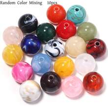 8-20mm Acrylic Dual-Color Gradient Cloud Beads, Dreamy Tie Dye Effect, DIY Handmade Beaded Bracelet, Necklace, Earrings, Jewelry Accessories Materials, Crafts, Clothing, Bags, Pendants, Car Charms, Keychains, Phone Chain Making Accessories - Random Color Mixing - View 15