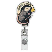 1pc Acrylic Animal Series Crocodile Retractable Badge Reel Clip ID Holder For Medical Staff - Multicolor - View 4