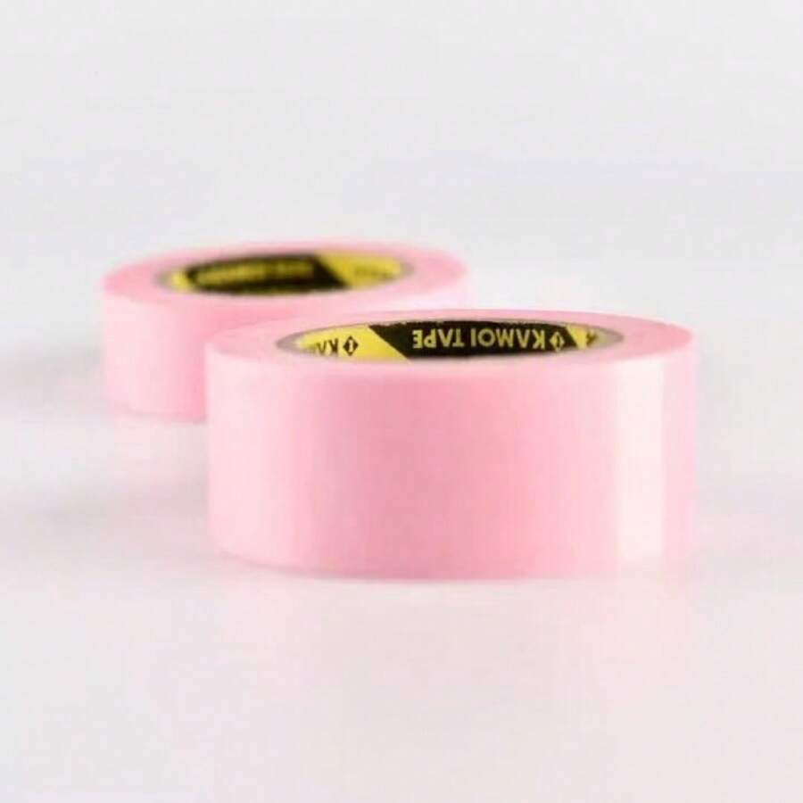 Pink Wazakura Painters Masking Tape,Easy‑Tear Strong Sticky Washi Tape For Student Art Creation,Wall Spraying & DIY Craft Projects - A - View 1