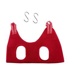 Pet Hammock Style Nail Clipping Support Rack, Cat Dog Grooming Fixing Hammock Bag With 2 Hooks, Cat Grooming Cleaning Fixing Rack - Multicolor - View 3