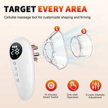 Electric Body Massage And Beauty Device, Intelligent Moxibustion And Scraping Massage Tool, Suitable For Abdomen, Arms, Legs, Waist And Back. Ideal Gift For Festivals. - View 7