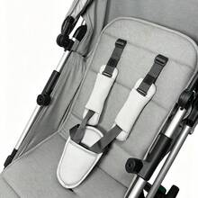 3-Piece Stroller Shoulder Pad, Child Car Seat Belt Pad, Stroller Crotch Strap Protector Set, Baby Carriage Accessories - Multicolor - View 9