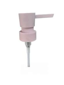 1pc Striped Pink Liquid Soap Dispenser, Modern Round Plastic Bottle, Suitable For Bathroom Hand Soap And Kitchen Dish Soap, Home Bathroom Decor, Autumn Decor, Back To School - A - View 10