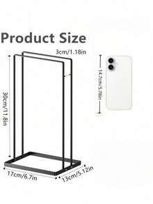 1pc Large Capacity Clothes Hanger Storage Rack, Adult Universal, Stainless Steel Material, Detachable Clothes Hanger, Space-Saving, Suitable For Home Storage And Organization, Can Be Used As Laundry Basket, Wardrobe Decoration, Room Decoration, Home Decor, Bedroom Decor, Etc. - Multicolor - View 13