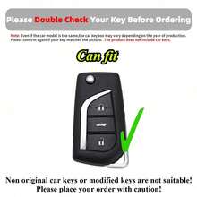 1pc TPU Material Car Key Cover, 3-Button Dedicated Key Case For New Corolla, New Reiz, RAV4 Models - A - View 3