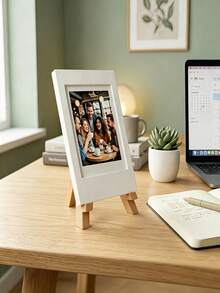 Bingkai Easel Foto Mini Putih, Stand Pajangan Meja yang Dapat Digunakan Kembali, Hadiah Dekoratif Multi-Adegan, Sempurna untuk Ulang Tahun, Hari Jadi, Liburan, Hadiah untuk Teman dan Teman Sekelas - Berbagai gaya - View 6