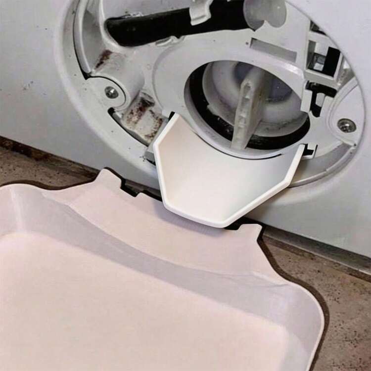 2pcs Universal Washing Machine Drip Tray With Guide Plate, Front-Loading Washing Machine Anti-Overflow Anti-Leakage Collection Tray, Prevent Laundry Room Floor Water Accumulation, Suitable For Bathroom, Home, Kitchen Sink Storage, Cleaning Supplies - Multicolor - View 6
