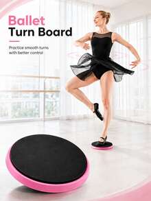 Ballet Spinning Board, Ballet Spinning Disc, Dance Equipment, Non-Slip Surface, Suitable For Cheerleaders, Dancers And Gymnasts - Multicolor - View 1