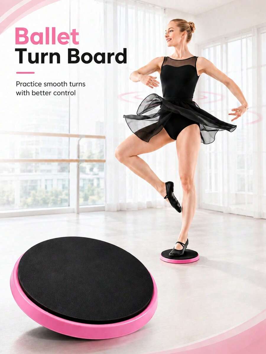 Ballet Spinning Board, Ballet Spinning Disc, Dance Equipment, Non-Slip Surface, Suitable For Cheerleaders, Dancers And Gymnasts - Multicolor - View 1