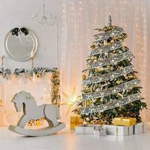 LED Christmas String Lights, Indoor Fairy Lights, Battery Powered, Christmas Tree Decoration Accessories, Christmas & New Year Gift Decoration - Christmas Ribbon Light String - View 14