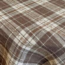 1pc French Vintage Brown Plaid Tablecloth, American Country Style Dining Table Cover, Coffee Shop Decor, Scalloped Edge Tablecloth, Suitable For Wedding, Valentine's Day And Home Decoration - Brown - View 9