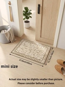 1 buah Karpet Ruang Tamu Motif Bunga Unta Musim Gugur. Cocok untuk Dapur, Ruang Makan, Dekorasi Liburan Kamar Tidur, Kantor, Lobi, Keset Anti Selip, Kamar Mandi, Lorong, Ruang Belajar, Karpet Area Ruang Bermain. - Unta - View 14