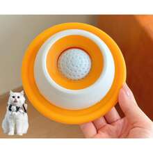 ENSSU [Interactive Licking Mat] Interactive Pet Licking Mat Yogurt Licking Plate | Dog Cat Slow Feeder, Durable Plastic Material, Blue And White Design, Promotes Dental Health And Mental Stimulation, Gift, Celebration, Holiday - Multicolor - View 15