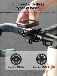 TOSUOD Front Bicycle Computer Mount, Extended Combination Mount, Compatible With , Wahoo, Bryton Bicycle GPS, Built-In Mount, Compatible With Action Camera And Bicycle Light, Complete Adapter Kit, Suitable For Road Bike And Mountain Bike Handlebars - Multicolor - View 6