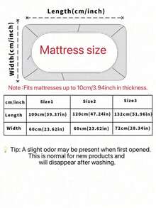 1pc Cute Cartoon Pattern Soft Comfortable Breathable Baby Bed Sheet, All Season, Machine Washable - Multicolor - View 13