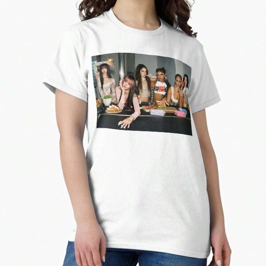 KATSiEYE Unisex Short Sleeve Autumn Decorative Women's Autumn Outfit - White - View 1