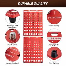 High Quality Thread Checker With Wider Spacing, 44 SAE And 44 Metric Bolt Size Finder - 1 - View 6