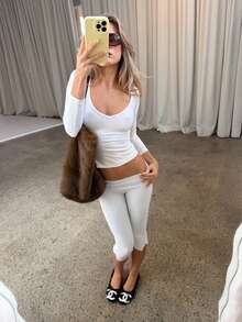 Women Tops - White - View 2