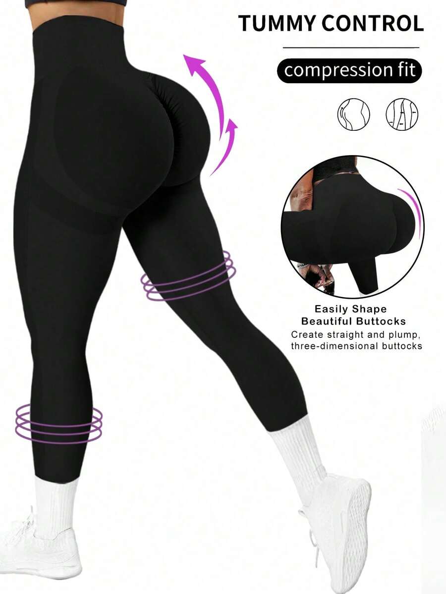 Women Plus Size Sweat Pants - Black - View 1