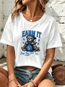 Women T-Shirts - White - View 6
