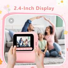 Instant Print Camera HD SD Card Portable Handheld Toy Suitable For Outdoor Birthday Holiday Gift For 3-12 Years Old Children - Multicolor - View 8