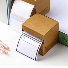 Kertas Tempel Gulung Tarik, 256 Lembar Per Kotak, Mudah Sobek Tanpa Residu, Tulisan Halus, Memo Kantor, Daftar Tugas, Pesan Pengingat, Perencana, Dekorasi, Label Klasifikasi, Jadwal, Perencanaan, Perlengkapan Alat Tulis Kantor Minimalis Vintage dalam Kotak - Beraneka warna - View 8