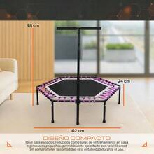 Fitness Trampolines - Pink - View 6
