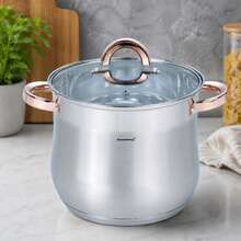 Garnek Stalowy Z Pokrywą, 7,0L, Ø22cm, Klausberg, KB-7792 - View 4