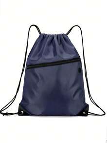 1pc Lightweight Drawstring Toiletry Bag, Large Capacity, Suitable For Swimming Or Sports/Gym Use - Multicolor - View 10