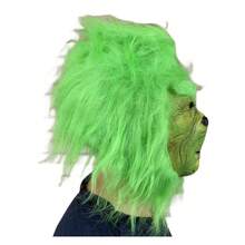 The Grinch The Christmas Green Fur Monster Mask Headgear, Christmas Thief Character Cosplay Funny Prop (Random Style Shipped) - Multiple Styles - View 6