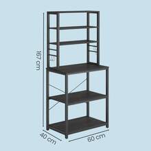SONGMICS Baker's Racks - Black - View 2