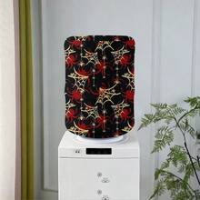 1pc Geometric Pattern Water Bucket Lid, Dust-Proof Decorative Cover, Water Dispenser Lid, Water Bucket Cap, Household Dust-Proof Cover, Reusable - View 18