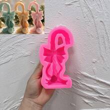 Standing Christmas Candy Cane Silicone Mold Snowflake Candle Mould Christmas Gingerbread Man Tree Soap Concrete Silicone Mould Christmas Home Resin Decor - Multiple Styles - View 17