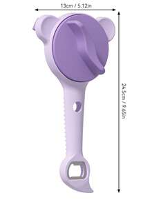 Multifunctional Can Opener, 5-In-1 Adjustable Bottle Cap Opener, Suitable For Various Lid Sizes, Non-Slip Kitchen Opening Tool, Applicable To Cans, Sauce Bottles, Mineral Water Bottles, Household Kitchen Daily Small Tools - View 10