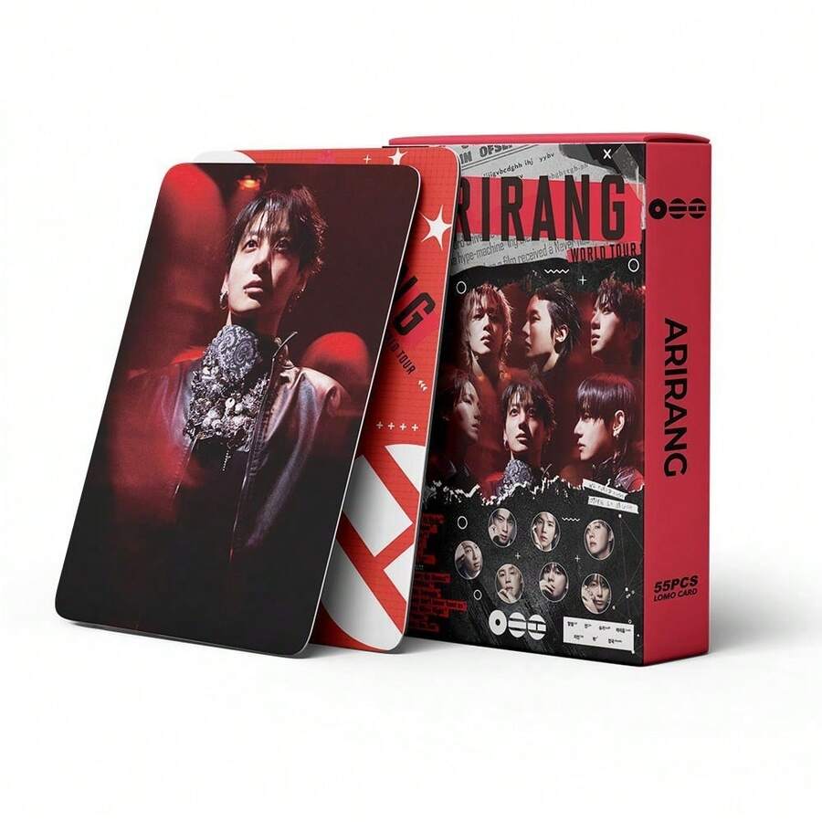 55pcs ARING WorldTou New Album LOMO Photocard