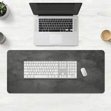 Large Gray Rubber Mouse Pad Marble Texture XL Office Gaming Home Workspace Durable Desk Mat Keyboard Pad Marble Design - Gray Texture - View 13